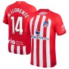 Officiële Voetbalshirt Atlético Madrid M. Llorente 14 Thuis 2023-24 - Heren